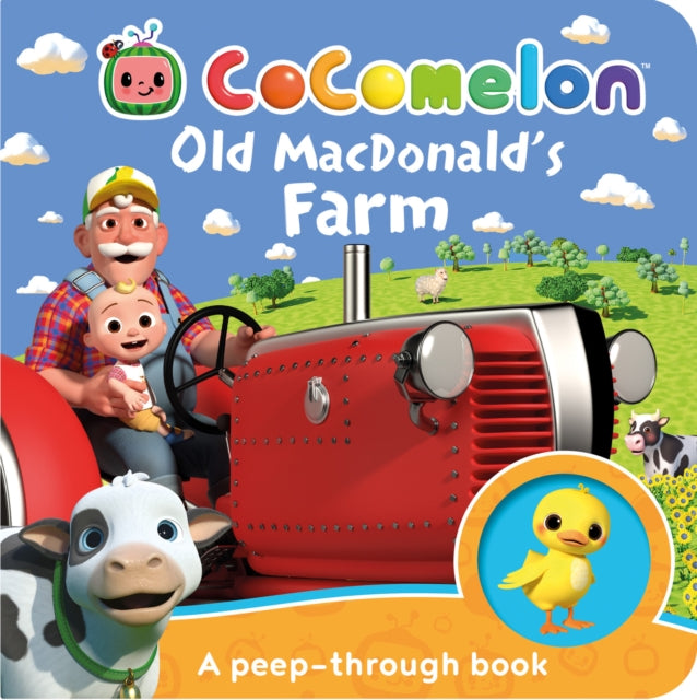 Cocomelon: Old MacDonaldās Farm: A peep-through book 9780008533946 Cocomelon