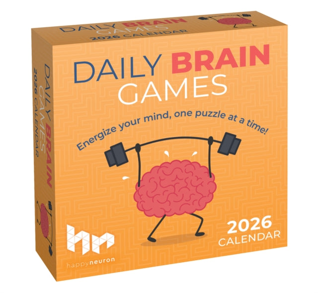 Daily Brain Games 2026 Day-to-Day Calendar, Energize your mind a puzzle at a time 9781524896256