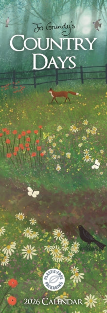 Country Days Jo Grundy Slim Calendar 202 9781529838084