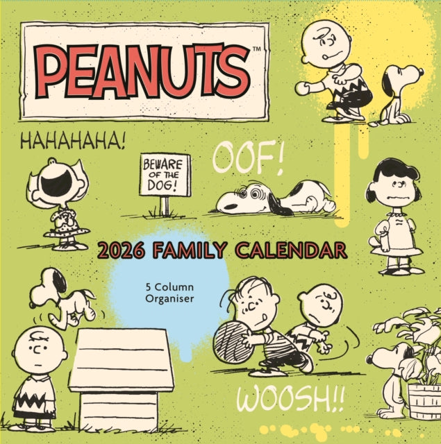 Peanuts Planner Wall Calendar 2026 5020211312889 