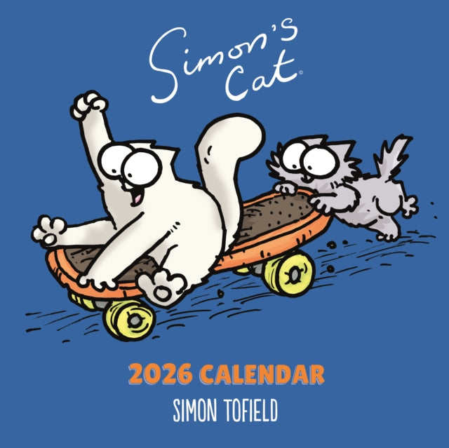 Simons Cat Square Wall Calendar 2026 5020211313084 