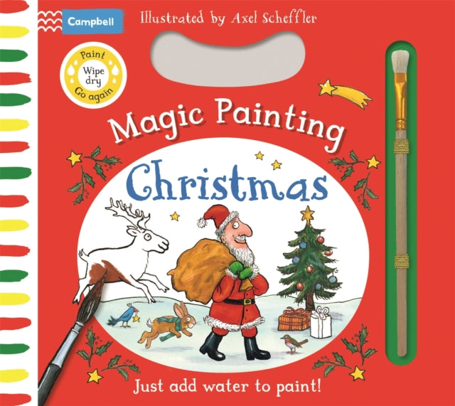 Christmas Magic Painting, Just add water to paint! 9781035052158 Campbell Books